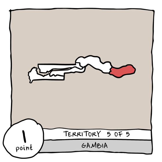 Territory 5/5 - Gambia (Upper River)