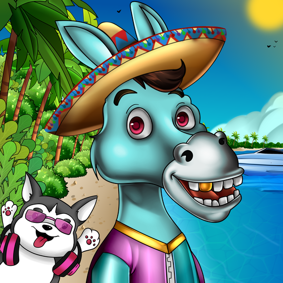 Sombrero Donkey #841