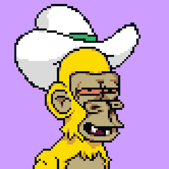 Pixel Simp Ape YC #8281
