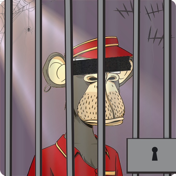 Anonymous Ape Prison Club  #308