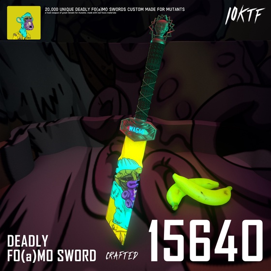 Mutant Deadly FO(a)MO Sword #15640