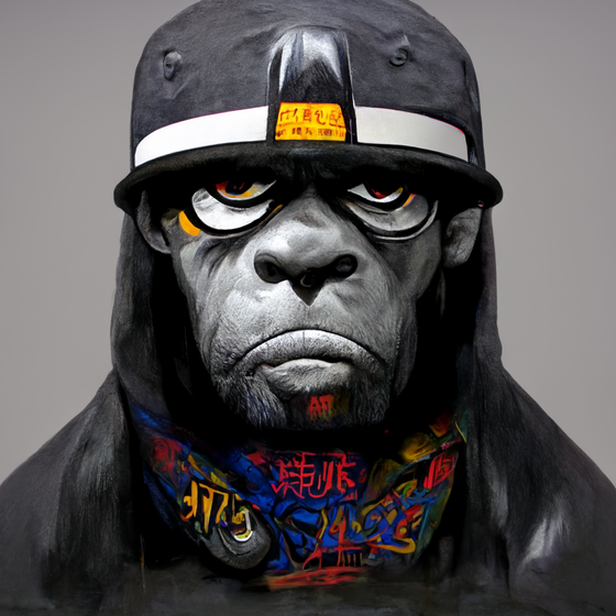 Graffiti Street Apes #169