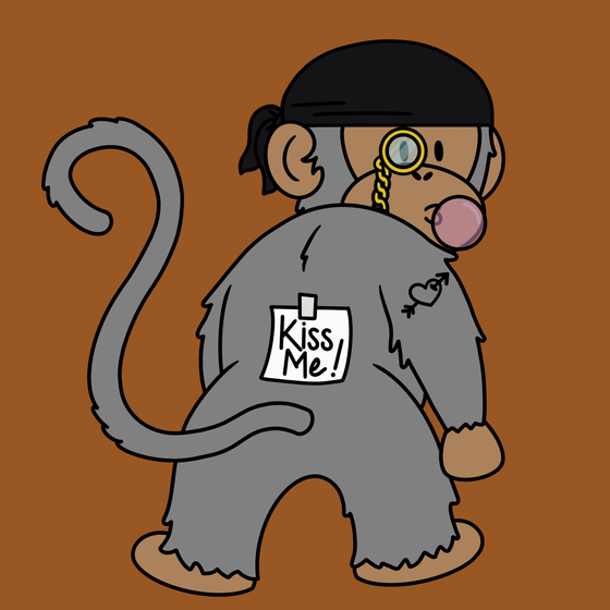 Kiss Me Monkey #9606