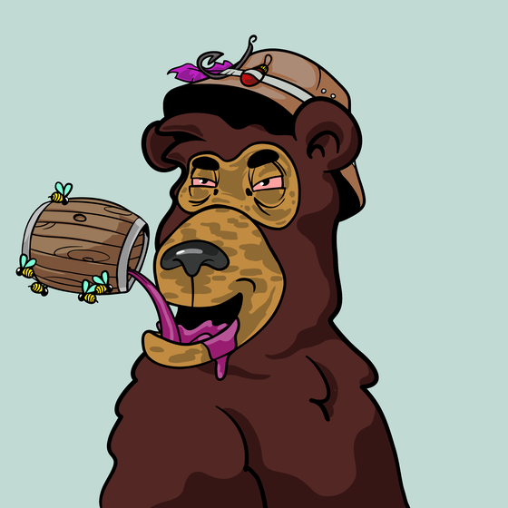 Buzzed Bear #9985