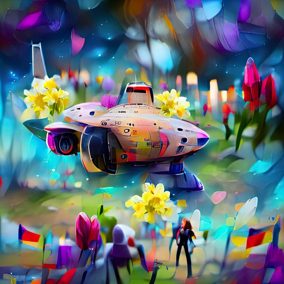 Artistic Spaceship #144