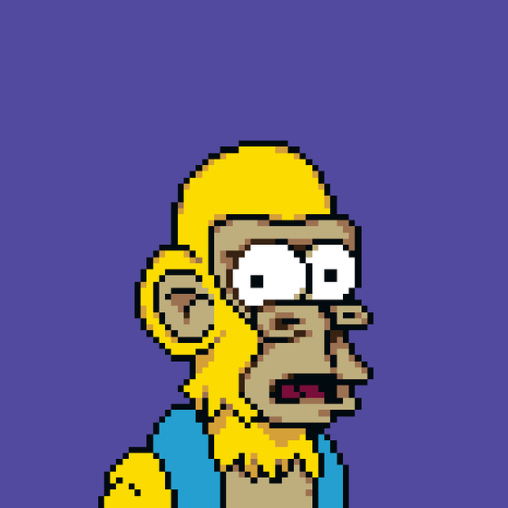 Pixel Simp Ape YC #2674
