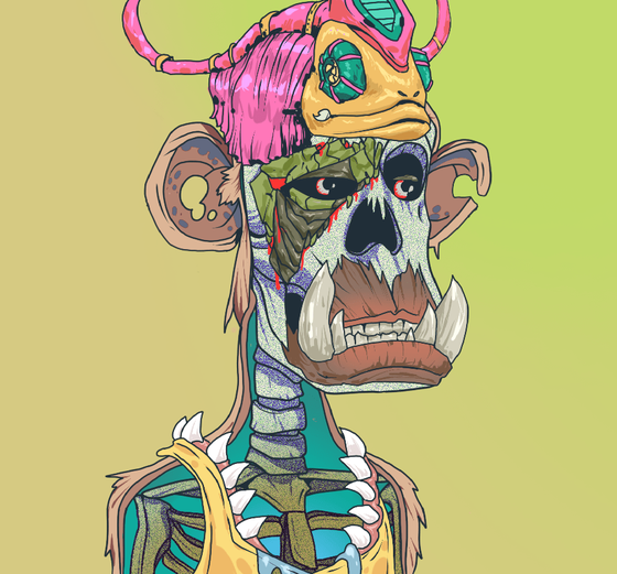 Skull APE YachtClub#60