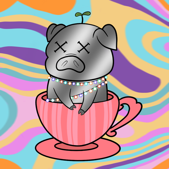 Lucky Teacup Piggy Club #981