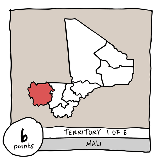 Territory 1/8 - Mali (Kayes)
