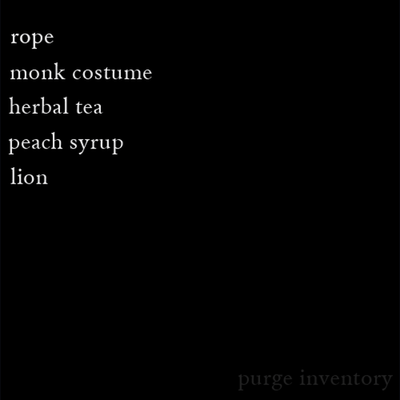 Purge Inventory #4455