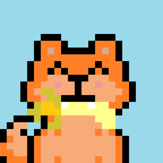 Pixelated Shiba Inu #4868
