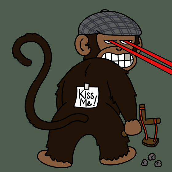 Kiss Me Monkey #1863