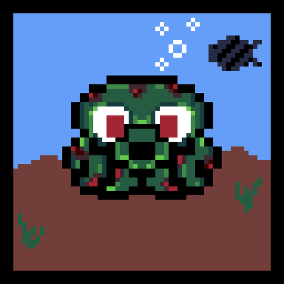 Pixel Squid #4090