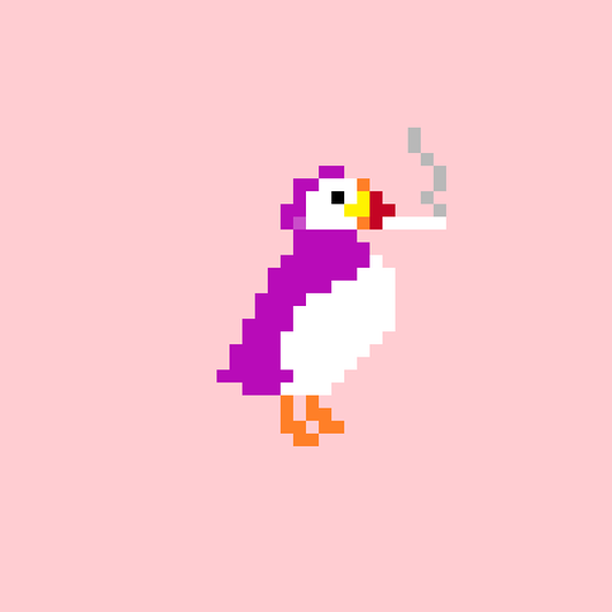 Pixel Puffin #56