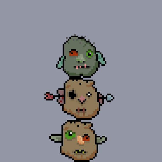 stacked pixel goblintown #1297