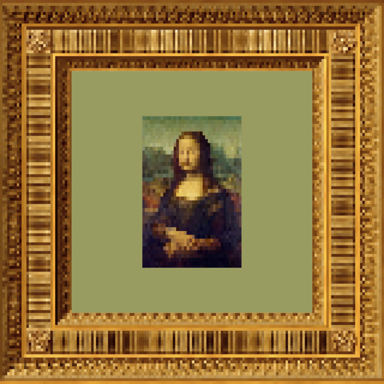 Pixel Mona