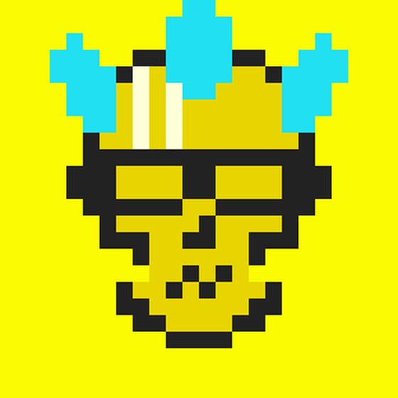 Cyber CryptoSkull #72