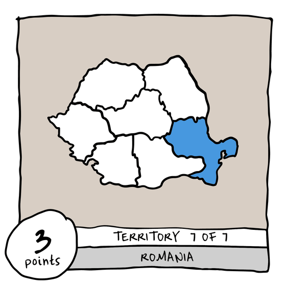 Territory 7/7 - Romania (Sud-Est region)