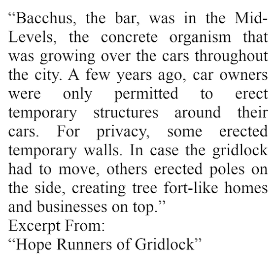 Hope Runners of Gridlock Excerpt 14