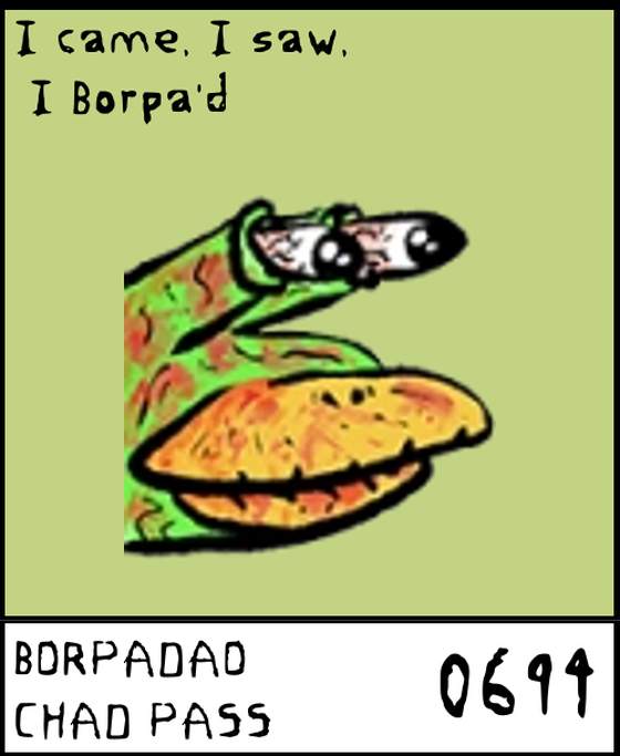 BORPADAO CHAD PASS #694