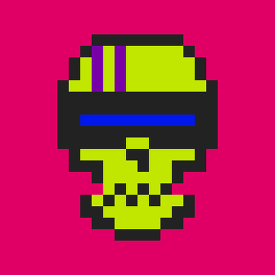 Cyber CryptoSkull #1240