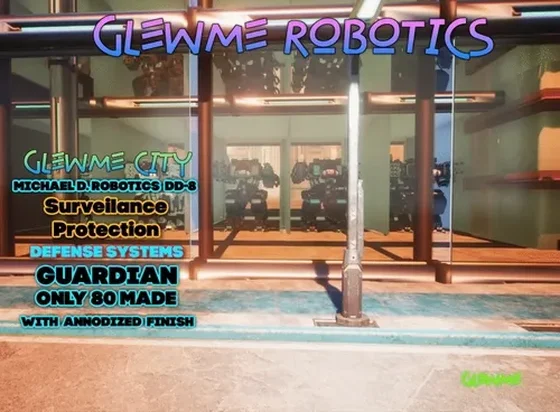 Glewme Robotics, DD-8 Sureveilance, and Defense Robot, Glewme City