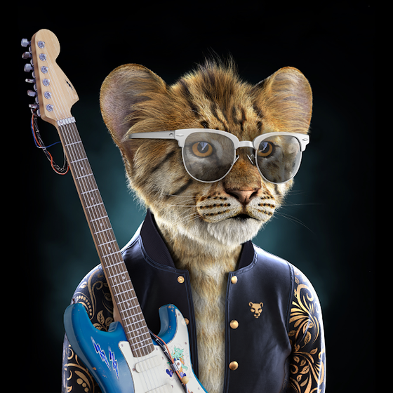 3D Fashion Cat Metaverse