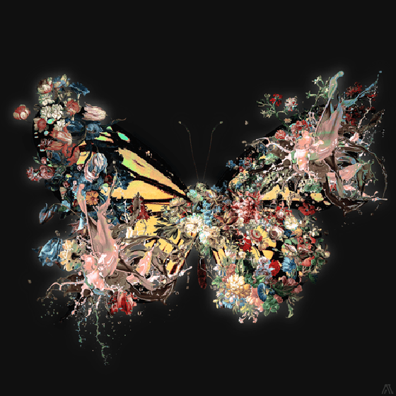 Butterfly water
