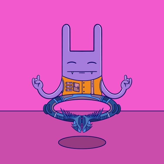 Meditation Rabbit #142