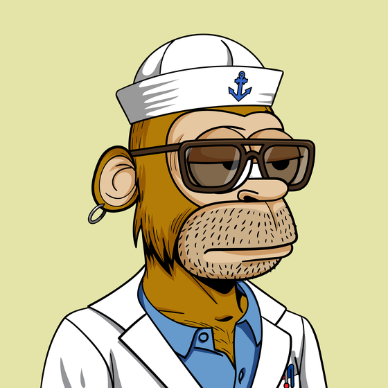 Simp Ape Yacht Club #8491
