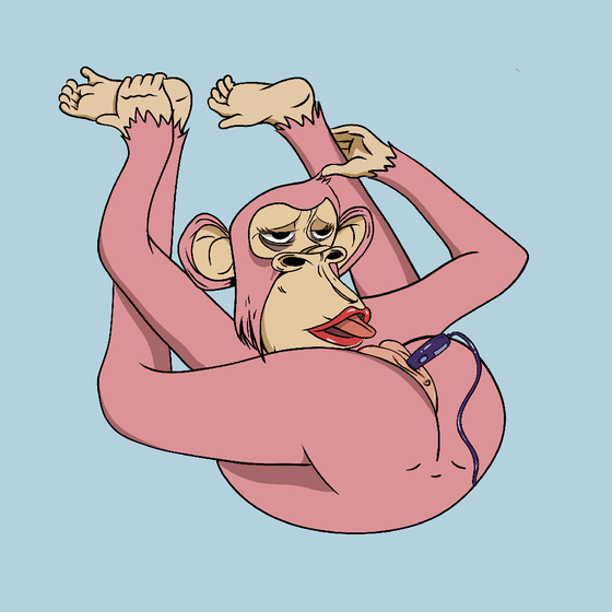LADY APE YOGA CLUB #7416
