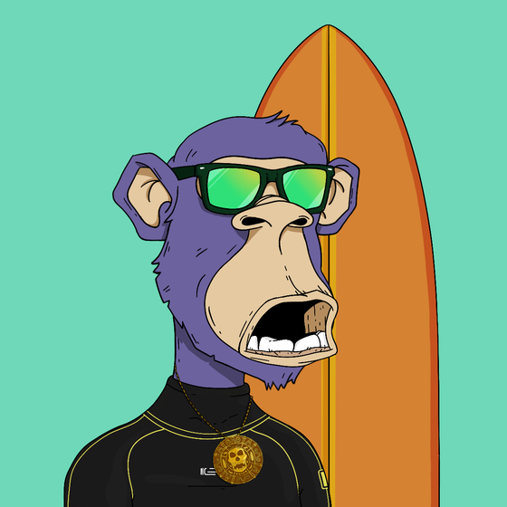 Chillin' Ape Surf Club #288