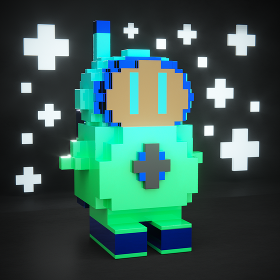 3D Moonie Punk #140