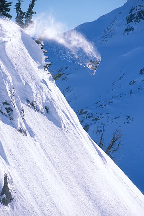 Chris Dufficy north of Pemberton in 2001