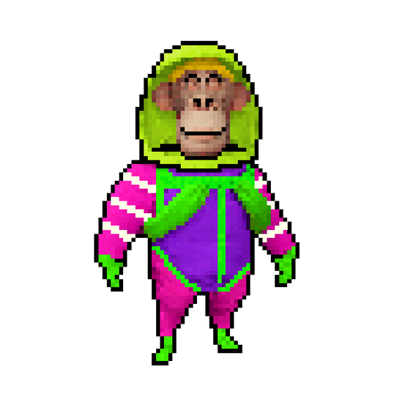 Pixel Radioactive Ape #461