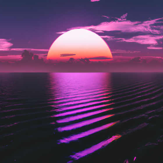 Synth Sunsets #26