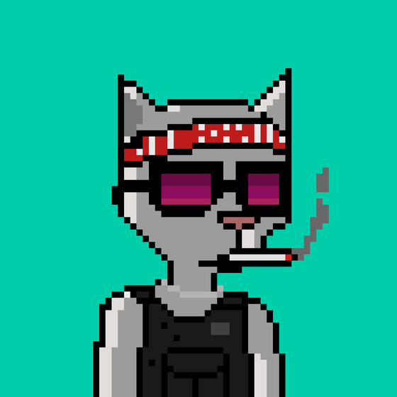 Pixel Cat Gang #1259