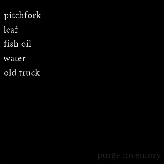Purge Inventory #5531