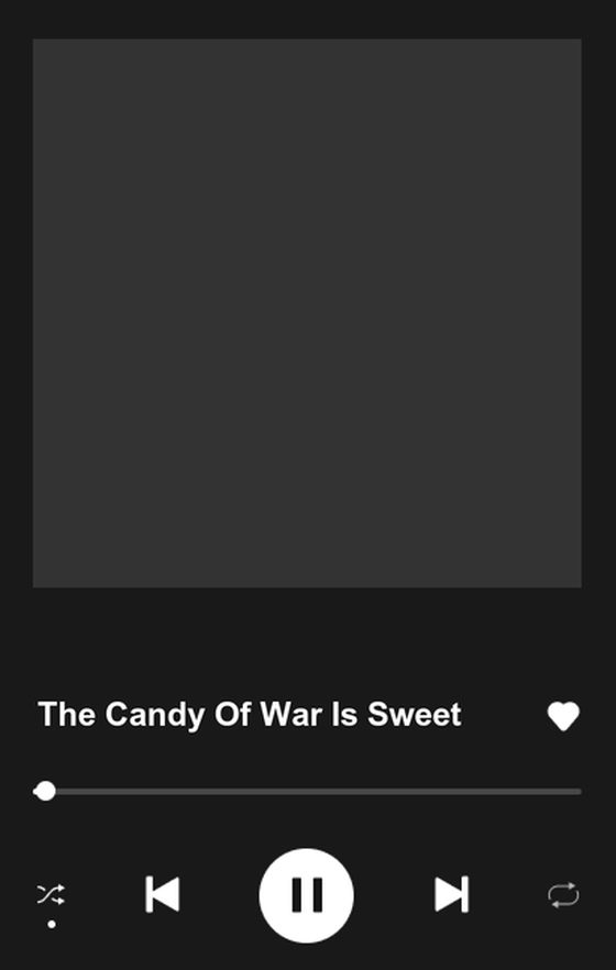 The Candy Of War Is Sweet