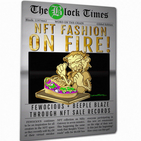 NFT Fashion On Fire! - Gilded