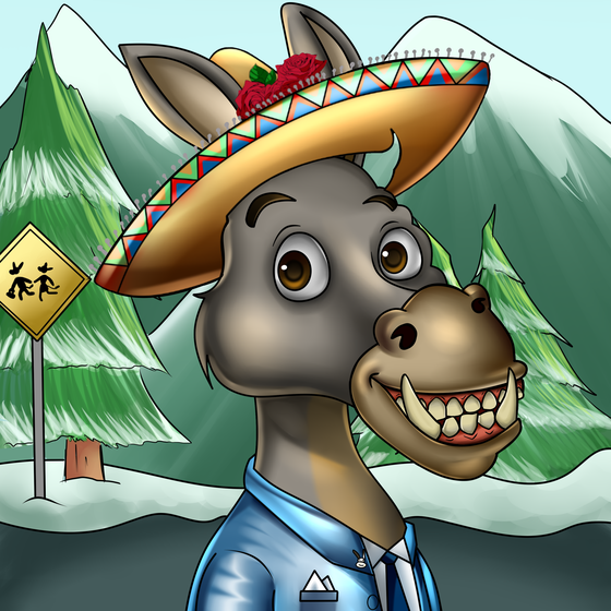 Sombrero Donkey #1461