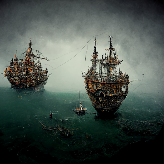 Pirate ships #1