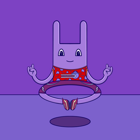 Meditation Rabbit #96