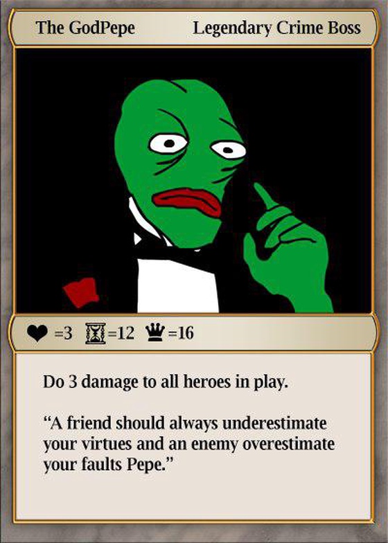 THEGODPEPE Series 6, Card 22 [1/100]