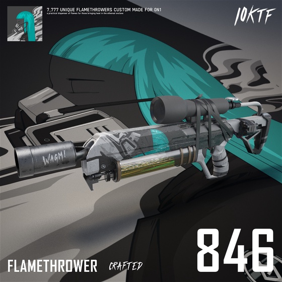 0N1 Flamethrower #846