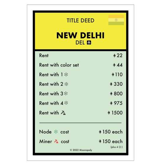 Card #12 | New Delhi