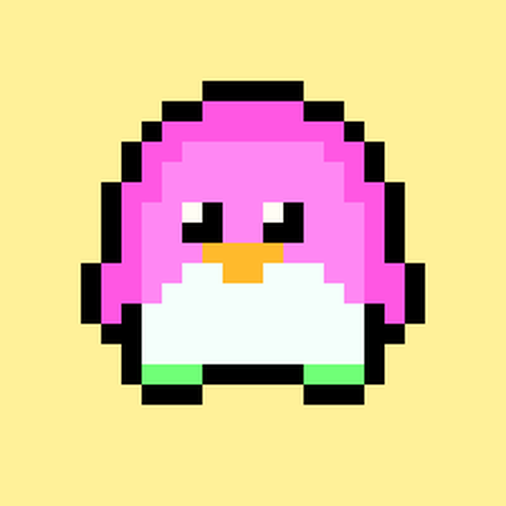 tiny pudgy penguin #1018