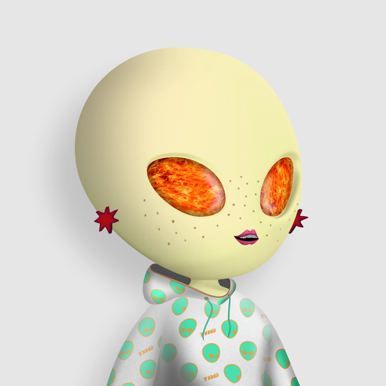 Alien Girl 2546