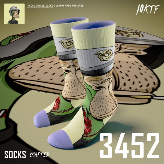 Ape Crew Socks #3452