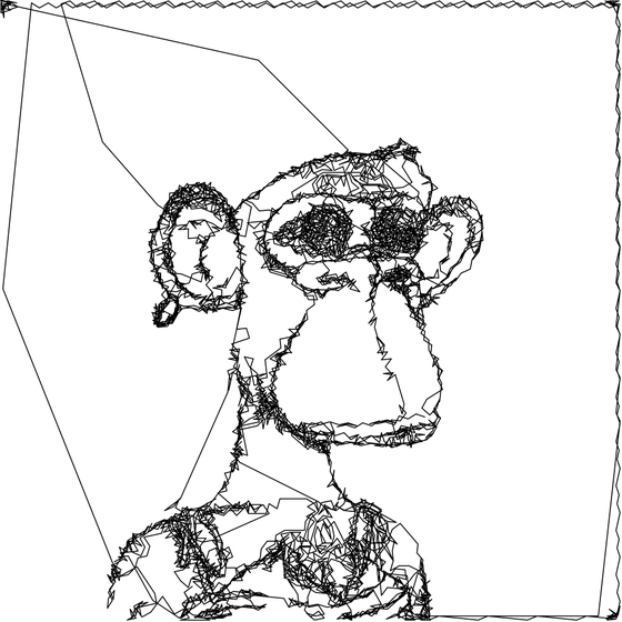 Scrubby Ape Artwork #1848